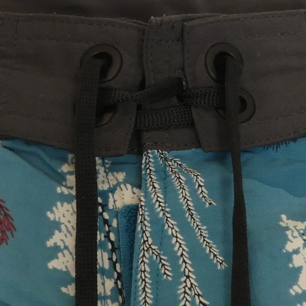 The North Face Board‎ Shorts Swimwear Blue Coral Swimming Trunks Men's 38 Long